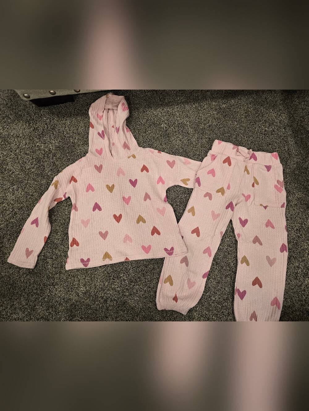 Garanimals Pink Heart Hooded Outfit